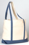 large canvas beach bag