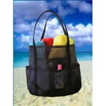 large mesh beach bag