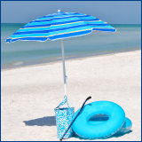 turquoise bag, swim ring, umbrella