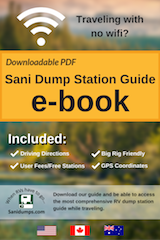 book cover for rv dumping stations